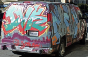 Colourful Van